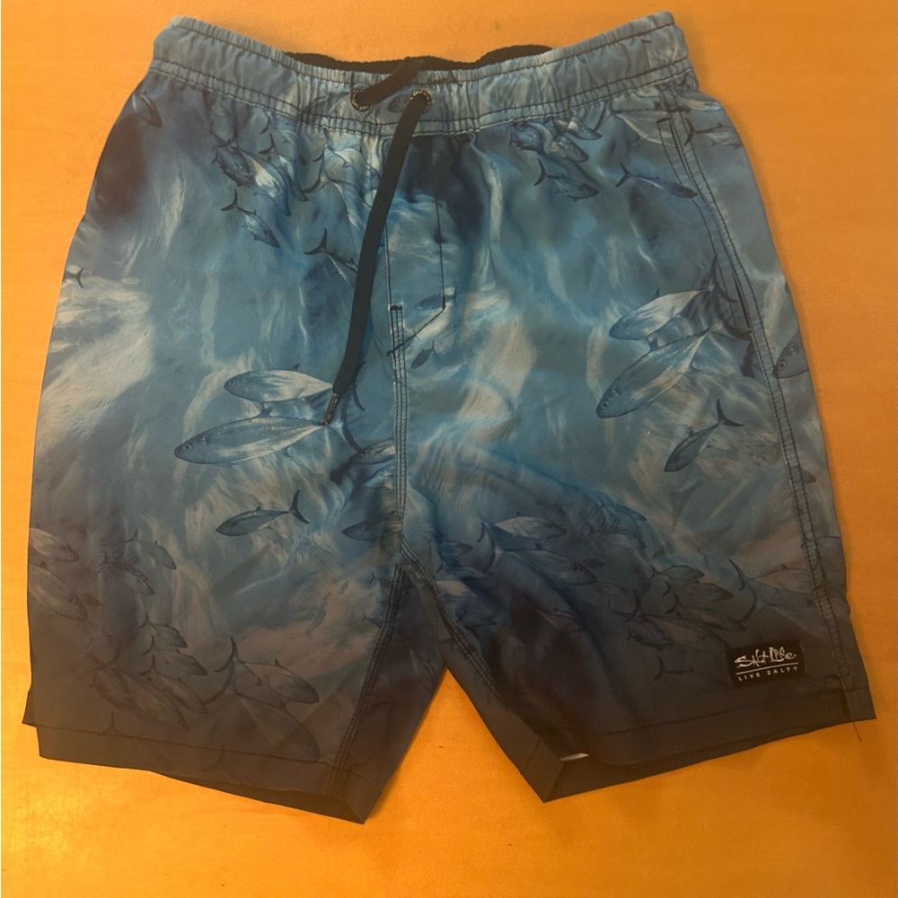 Salt Life Ocean Blue Board Shorts